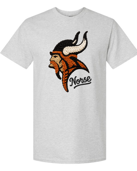Knit Norse Head Graphic Shirt
