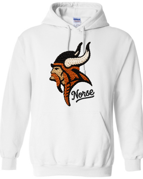 Knit Norse Head Graphic Shirt