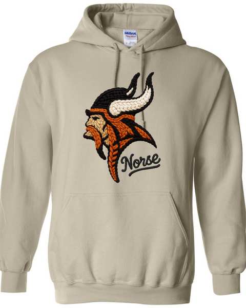 Knit Norse Head Graphic Shirt