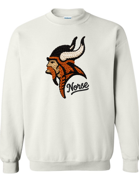 Knit Norse Head Graphic Shirt