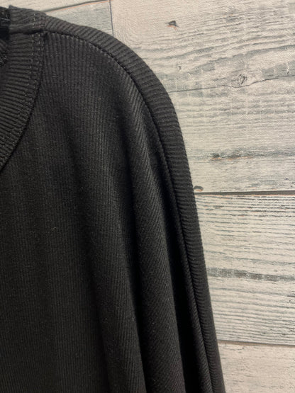 Black Ruffle Bottom Plus Top
