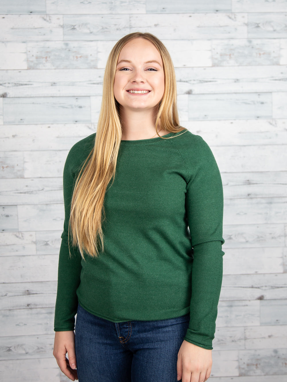 Viscose Sweater in Green