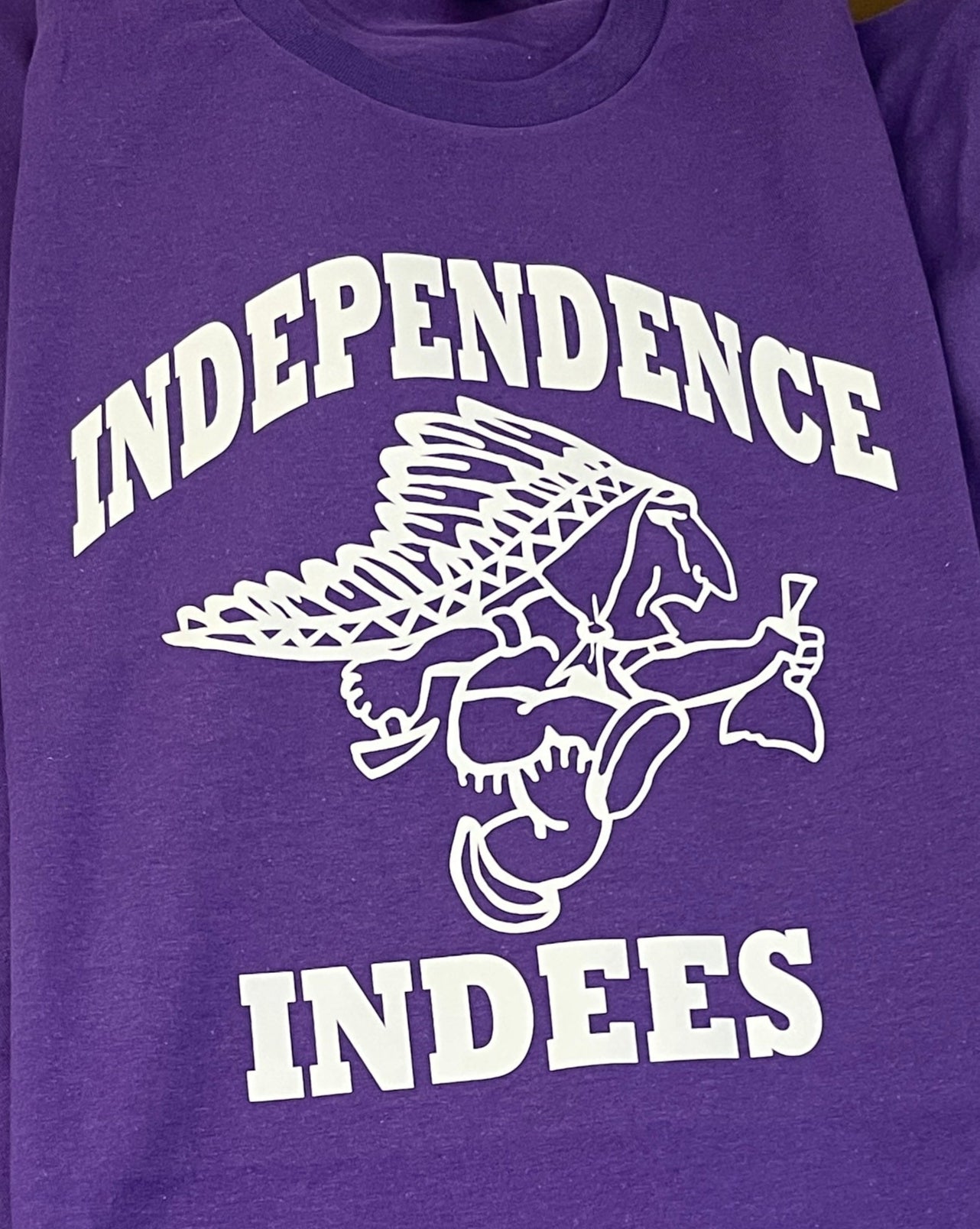 Purple Retro Indee Tee