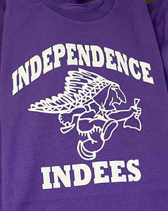 Purple Retro Indee Tee